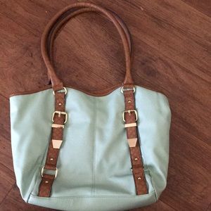 MUST GO Apt 9 Vintage Y2K Green Shoulder Purse